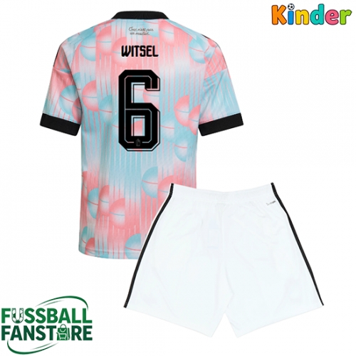 Belgien Axel Witsel #6 Replik Auswärtstrikot Kinder WM 2026 Kurzarm (+ Kurze Hosen)